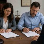 coppia firma divorzio