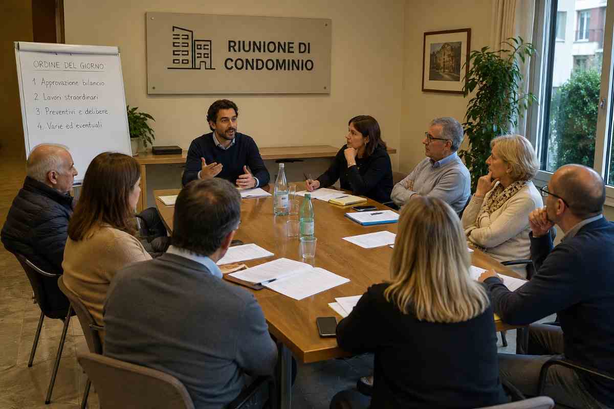 riunione di condominio