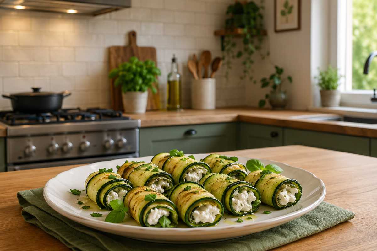 involtini di zucchine