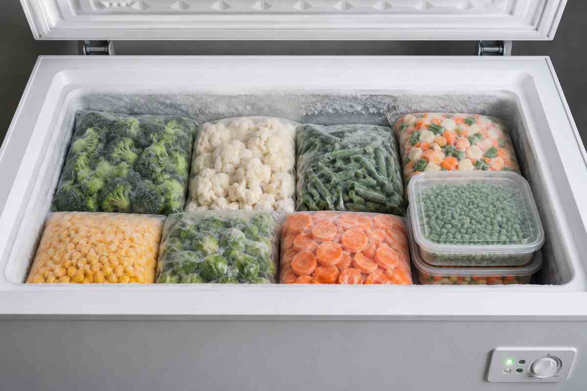 verdure congelate